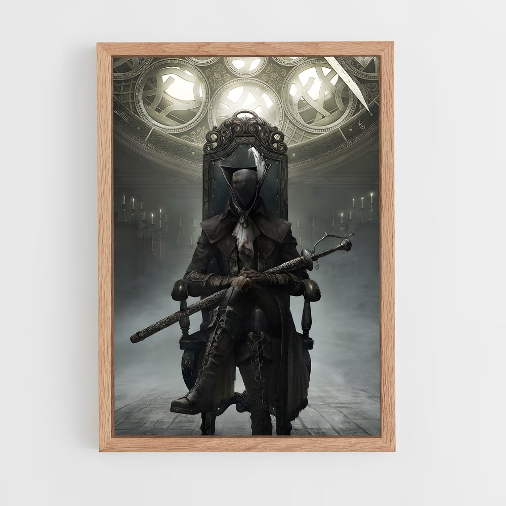 Poster L'Épée et le Costume – affiche Bloodborne (vue 4)